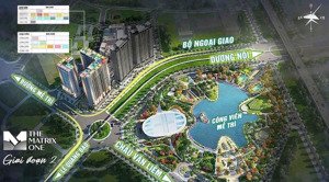quỹ căn the matrix one premium đẹp - giá tốt nhất; cktts 18%; vay ls0% 36 tháng; ck booking 500tr