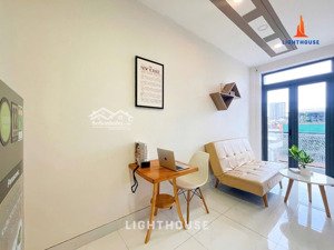 cho thuê căn hộ mini dạng 1pn balcon full nội thất vị trí gần ngã tư phan đăng lưu - có thang máy