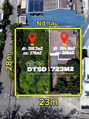 đất biệt thự 2mt thảo điền, 584m2, nở hậu khuôn viên sân vườn đẹp, chỉ 157tr/m2 sử dụng