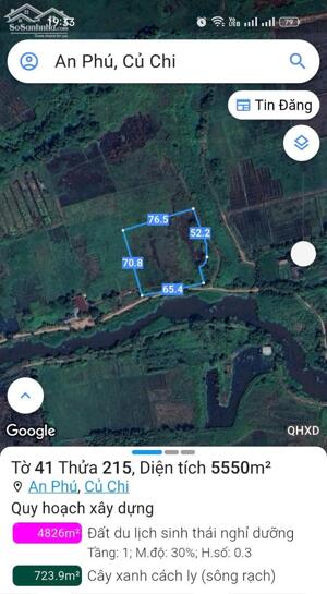 Gần 6000m2 đất trồng cây 2/Cây Gõ-An Phú-Củ Chi.10ty