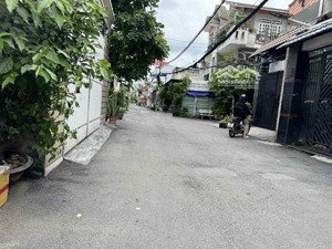 bán lô đất mặt tiền hẻm phan huy ích gv - hẻm xe hơi thông - 8x16 - 128m2 - xây cao tầng thoải mái