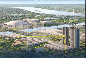 1 ngủ 4,78 tỷ dt 49m masteri vinhomes cổ loa hướng đông bắc view sông, biệt thự ký cđt