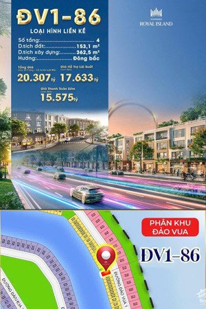 tổng hợp những căn biệt thự liền kề đảo vua dự án vinhomes royal island