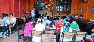 sang nhanh mặt bằng quán buffet