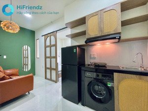 1pn tách bếp full nội thất ngay gtvt, ftu, văn lang, hutech