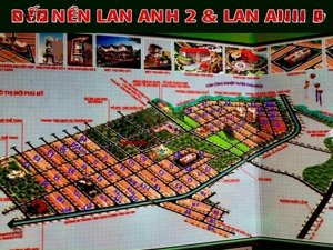 bán nhanh đất nền dự án lan anh 1, 2, 5, 6 bà rịa, giá từ 900tr-2.0 tỷ