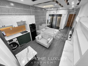 chính chủ cho thuê căn hộ 1pn tách bếp 35m² full nội thất, pccc, ban công thoáng, gần trung tâm q1