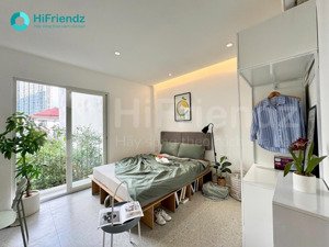 studio tiện nghi có máy giặt ban công thoáng