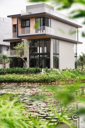 biệt thự riverwalk 2 view sông và công viên dt: 385m2 3 tầng, ngắm trọn kempinski và sông sài gòn