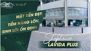 GIẢM 50% Shophouse Lavida Plus Mặt Tiền Nguyễn Văn Linh, Q7 - Căn góc DT 124m2