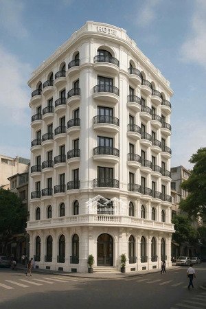 bán căn nhà hoa hậu sổ đỏ chính chủ mặt phố hoà mã 230m2 x 10 t , mt 12m , có 2 hầm , ct 500tr/thg