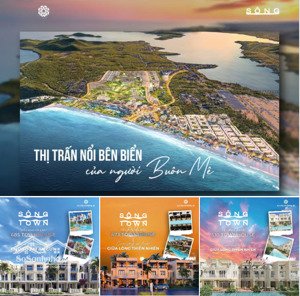 nhà phố sông town - thị trấn trên biển sở hữu lâu dài liền kề sân bay, chiết khấu hấp dẫn hơn 19%
