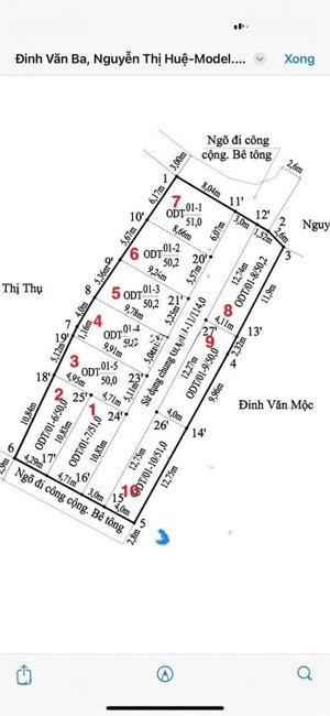 còn duy nhất 1 lô 5xx tr chủ bán cắt lỗ ngõ thông đường to ngõ rộng tại phường an dương