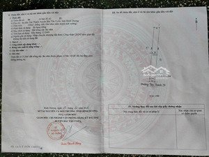 đất trống ngay dt746 thị trấn tân thành, bắc tân uyên. diện tích 250m2