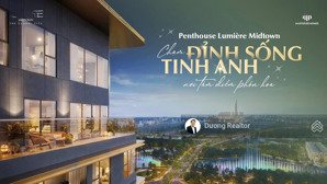 penthouse duplex lumiere midtown the global city - chiết khấu 12% - tặng gói nội thất 1 tỷ