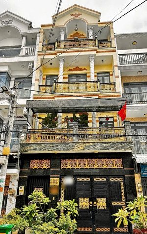 nhà 4 tầng đẹp 4pn hẻm xe hơi 8m tại lê văn lương, nhơn đức, nhà bè 80m², sổ đẹp giá 7.1 tỷ