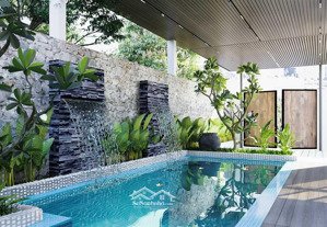 chào bán căn biệt thự hồ bơi ngang 15m mặt tiền view sông cực vip ngay trung tâm khu nam việt á