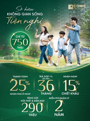 bán cc conic boulevard, 30 triệu / m2, 84m2, 2pn, 2wc, bình chánh, tp.hcm