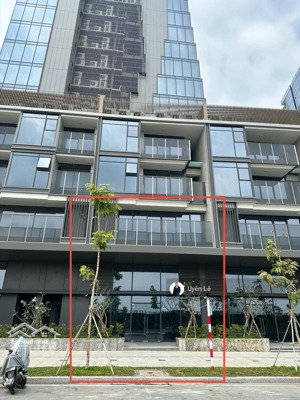 bán shophouse the opera, mặt tiền đường, tấp nập kế công viên thành phố thủ đức