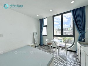 chdv mini thang máy, cực xinh, free xe, sát cầu nguyễn văn cừ, siêu thoáng, gần dhsg - hf