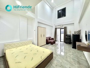 phòng có sân sau rộng thoáng gần cầu nguyễn văn cừ máy giặt riêng