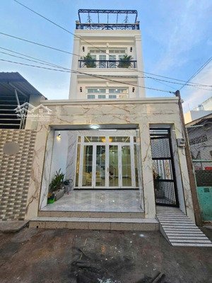 nhà mới 100% đẹp ở liền hxh 430/25 tân hòa đông trệt 2 lầu st 6 tỷ 850 bl