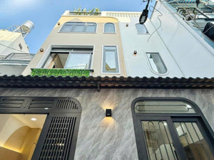 siêu phẩm nhà đẹp 45.6m² đường trường sa, p14, q3. xây 3 tầng, hẻm 6m, sổ riêng