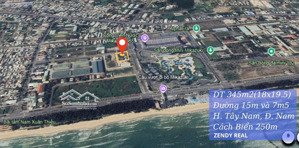 bán lô góc hiếm có 345m2 ngay công viên nước mikazuki, đường 15m | gần biển | tiềm năng cực lớn!