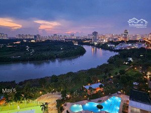 duy nhất căn biệt thự trên không riverside residence, phú mỹ hưng, q7. dt 330m2 4pn 4wc view sông