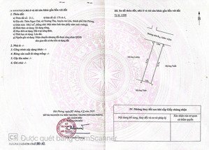 duy nhất trường thọ, an lão, hải phòng, 2,4 tỷ, 108m2, mặt tiền 5m,cạnh kcn tràng duệ 3 kinh doanh