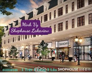 chỉ 25 tỷ sở hữu shop song hành lakeview city hoàn thiện có thang máy mặt đường kinh doanh sầm uất