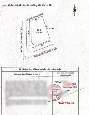 bán gấp lô góc 415m2 cho xây cao tầng khu đô thị số 3 giá siêu đầu tư