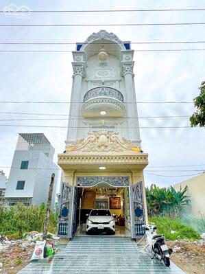 Nhà 1 trệt 2 lầu tân cổ điển trục chính D1 KDC Hồng Loan - Lộ giới 2 chiều 30m