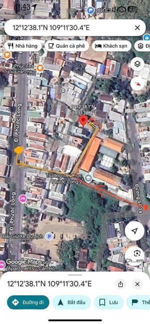 đất hẻm phước long nha trang, đường oto, lô góc đẹp dt 48.4m2 giá 2ty750