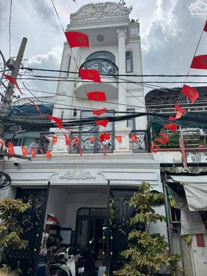 chủ ngộp bạnk cần bán gấp nhà hẻm 6m đường văn cao [4m x 20m] 3 lầu xây tân cổ điển siêu đẹp