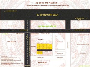 bán đất 66m2 tại xã vân nội, đông anh, hà nội, giá thỏa thuận