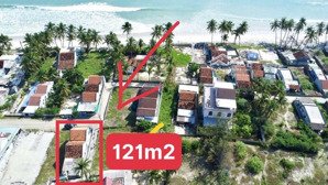 nhà 121m2 view biển dốc lết như hình