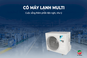 Thầu chuyên lắp đặt Điều hòa MULTI hệ giấu trần cho chung cư quận 7 với giá cực ưu đãi