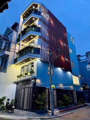 siêu phẩm 4 tầng góc 2mt hẻm 8m full nội thất đường thới an 16