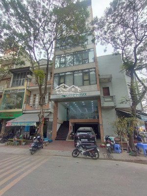 cho thuê tòa nhà đường bùi huy bích, hoàng mai. dt 100m2 7 tầng, mt 7m, có thang máy. giá 60tr/th