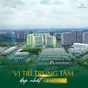 độc quyền bán lumiere boulevard, 18,8 tỷ, 244m2, masterisehomes hcm, hàng không dành cho số đông