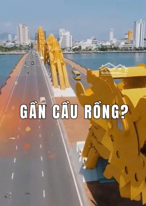 cầu rồng! bán đất tặng nhà 265m - 16,49 tỷ - mt hà thị thân - q. sơn trà