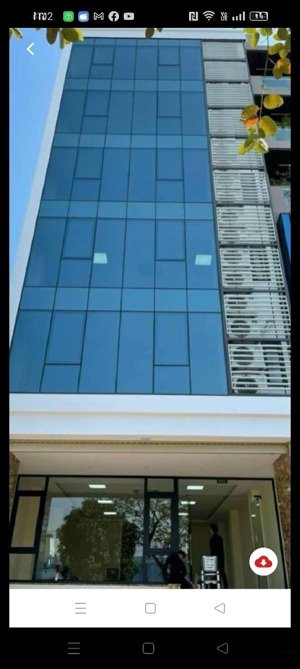 nhà mặt đường láng - ngã tư cầu giấy - 6 nổi + 1 hầm, đang cho thuê kinh doanh sầm uất, 70tr /1th