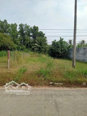 đất đốii diện trường thpt chuyên bến tre, đ. nguyễn văn cánh, phú hưng, 200m2/580 triệu.