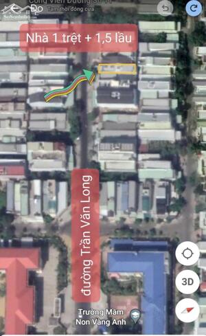 nhà mặt tiền 1 trệt 2 lầu, trần văn long, diện tích 90m2, giá bán 5,6 tỷ