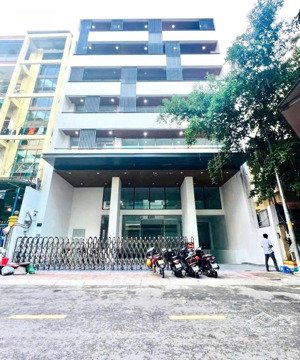 cho thuê tòa nhà mặt tiền đường hồ xuân hương quận 3 diện tích 14x22m, hầm 8 lầu tm pccc giá 438tr