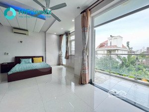 căn hộ ban công thoáng - full nội thất, máy giặt riêng, siêu rộng