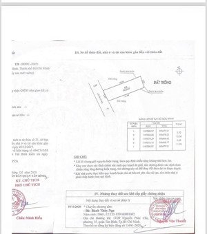 kẹt tiền bán gấp đất đẹp nguyễn phúc chu p15 tân