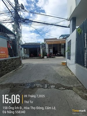 bán đất kiệt ô tô đường ông ích đường gần chợ cẩm lệ, giá tốt cẩm lệ đà nẵng