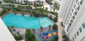 Cho thuê nhanh CCCH Sala Đại Quang Minh Q2, 25 triệu, 88m2, Full NT đẹp, 2PN, 2WC, giá tốt !